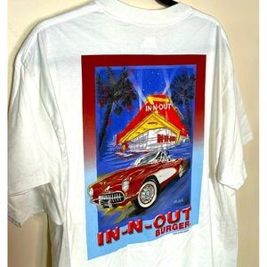 Vintage 2001 In-N-Out Burger T-Shirt in Like New Condition! Mens‎ XL